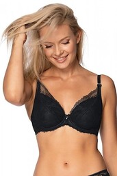 Biustonosz push-up Nipplex Elisabeth BP19 czarny