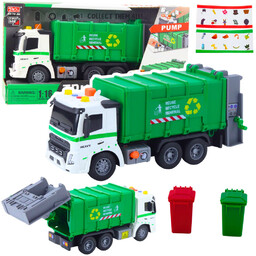 ZABAWKA INTERAKTYWNA ŚMIECIARKA ŚWIATŁA I DŹWIĘKI