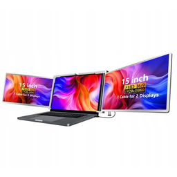 Monitor do laptopa Extralink Dual Screen S600 15''