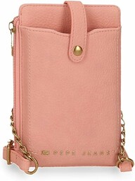 Pepe Jeans, Różowy, Bandolera movil, Mobilna torba