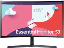 Zakrzywiony Monitor Samsung Ls27C366Eauxen 27 , Va, Fhd,