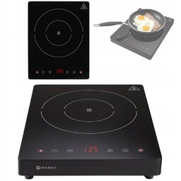 Profesjonalna Mała Kuchenka Indukcyjna 2000W Black Line Hendi