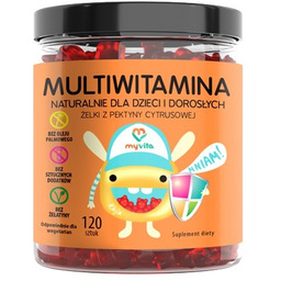 MyVita Multiwitamina Naturalne żelki dla dzieci i dorosłych,