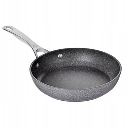 Patelnia tradycyjna Ballarini Salina Granitium 20 cm tytanowa