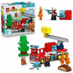 Lego 10473 Duplo Wóz strażacki z wężem