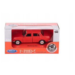 KULTOWE MODELE METAL WELLY AUTO WARTBURG 353 1:34