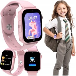 Smartwatch dla dziecka dziewczynki na kartę Sim 4G