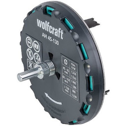 Wolfcraft WF5978000 - Otwornica regulowana 45 - 130
