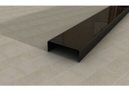 Listwa ze stali nierdzewnej BLACK S20 2 x