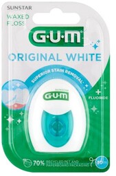 Sunstar GUM Original White + Fluoride Nić dentystyczna