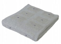 Koc bambusowy Accent 3 szary Matex 80x100