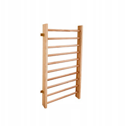 drabinka gimnastyczna klasyczna drewno 210x70 cm