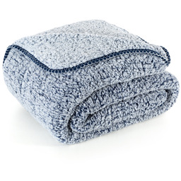 Koc 70 x 160 Mikrofibra Baranek Koala Gran+Biały