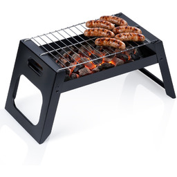Grill węglowy składany przenośny 46x22x22 cm