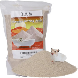 DR.DUDU Piasek do kąpieli dla chomika, 3 kg,