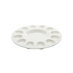 FLORINA Talerz do jaj porcelanowy Premium