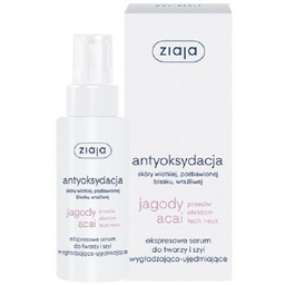 ZIAJA_Jagody Acai antyoksydacja serum do twarzy i szyi