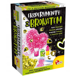 Zabawki Naukowe Mały Geniusz Eksperymenty Z Brokatem Edukacja
