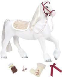 Our Generation BD38025Z Holiday Clydesdale 51 cm zabawka