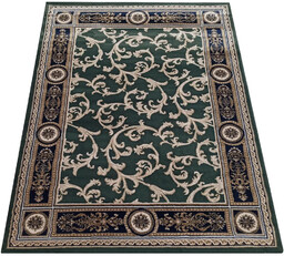 Edinos Zielony wzorzysty dywan w klasycznym stylu E2-G77