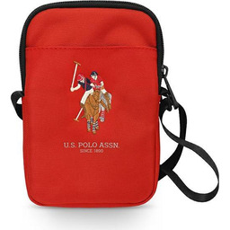 US Polo Torebka USPBPUGFLRE czerwona /red