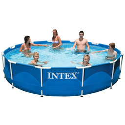 Basen ogrodowy metalowy stelaż stelażowy okrągły Intex 28210NP