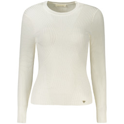 GUESS JEANS DAMSKI BIAŁY SWETER