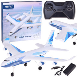 DUŻY MODEL SAMOLOTU DLA DZIECI STEROWANY