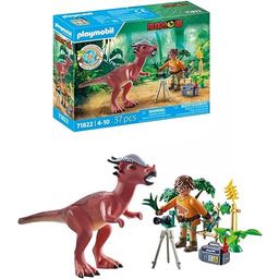 PLAYMOBIL Dinos Obserwacja Stygimolocha Zestaw dinozaurów Zabawka przygoda