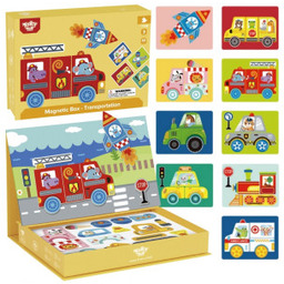 Zabawka Tooky Układanka Edukacyjna Montessori Magnetyczne Pudełko