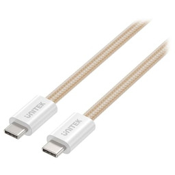 Unitek Kabel w oplocie zwijany magnetycznie USB C
