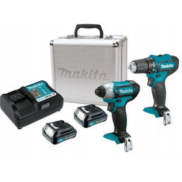 Zestaw Wiertarko-wkrętarka DF333D+ZAKRĘTARKA TD110D 2x1.5AH 12V Cxt Makita