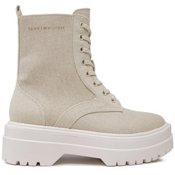 Trapery Tommy Hilfiger Feminine Essential Canvas FW0FW07357 Beżowy