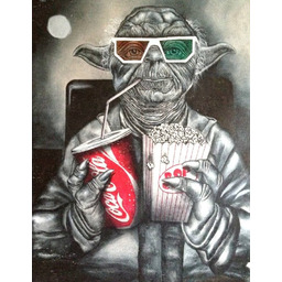 PUZZLE Yoda Star Wars Baby Yoda + IMIĘ