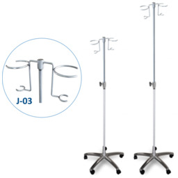 JSK.1B/J-03 mobilny stojak kroplówki regulowany 2 koszyki