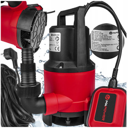 Pompa Do Wody Czystej Brudnej Basenu Pływak Zanurzeniowa