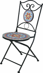 Ambiance Krzesło ogrodowe z mozaiką, 90 cm