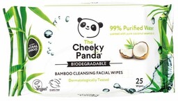 Chusteczki do demakijażu, kokosowe, The Cheeky Panda, 25