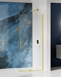 Smart New Trendy Light Gold rozsuwana ścianka prysznicowa