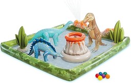 INTEX 56132EP Jurassic Adventure nadmuchiwane centrum zabaw: wbudowany