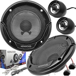 Głośniki Samochodowe Kenwood 130MM Do Renault Thalia Clio