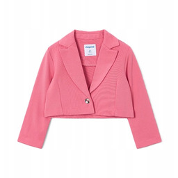 Mayoral Żakiet Marynarka Wizytowa Jeden Guzik 3451 Różowy