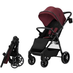 KINDERKRAFT Wózek spacerowy Grande 2 Rubinowy
