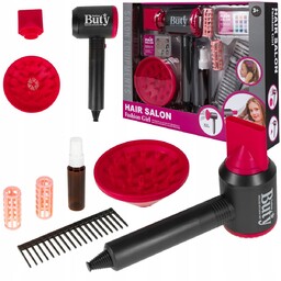 Zestaw Fryzjerski Dla Dzieci Suszarka Na Baterie +