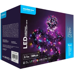 Lampki choinkowe modee 2,1m RGB 384LED ML-C2018