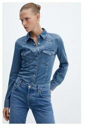 Mango Koszula jeansowa Jordan 57025992 Niebieski Regular Fit