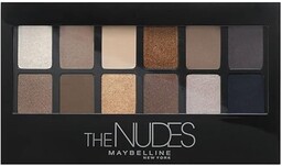 Manhattan The Nudes Paleta Cieni do Powiek, Cielisty,