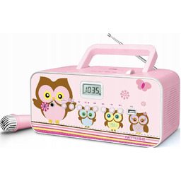 Radioodtwarzacz Muse M-29KP różowy CD MP3 Usb Radio