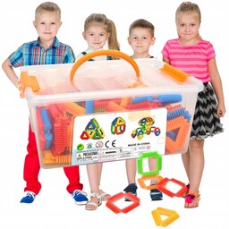 Przestrzenne Zabawki Klocki Jeżyki Kolorowe Dzieci
