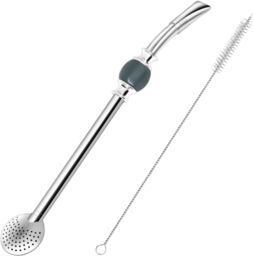 Bombilla z szarym kamieniem 21cm + czyścik